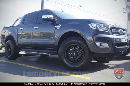 17x9.0 Ballistic Scythe on FORD RANGER