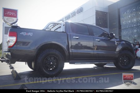 17x9.0 Ballistic Scythe on FORD RANGER