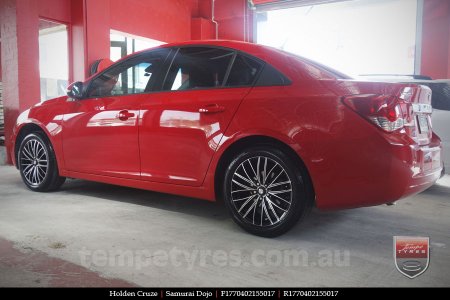 17x7.0 Samurai Dojo on HOLDEN CRUZE