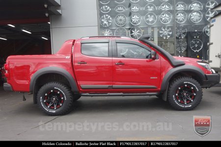 17x9.0 Ballistic Jester on HOLDEN COLORADO