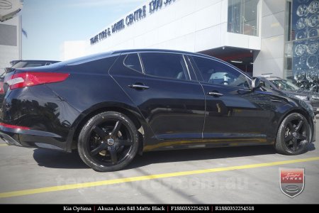 18x8.0 Akuza Axis 848 FB on KIA OPTIMA