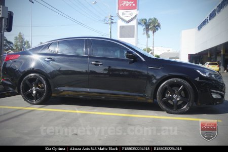 18x8.0 Akuza Axis 848 FB on KIA OPTIMA