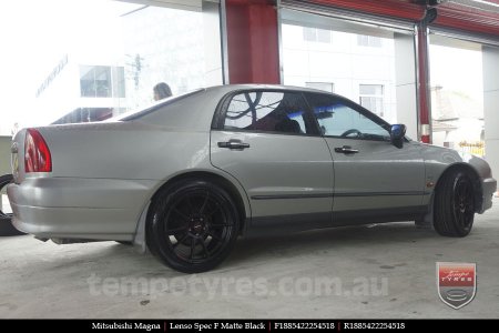 18x8.5 Lenso Spec F MB on MITSUBISHI MAGNA