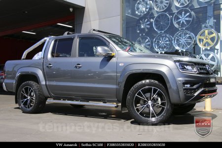 20x8.5 20x10 Sothis SC100 BFM on VW AMAROK