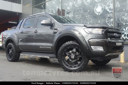 20x9.0 Ballistic Flame on FORD RANGER