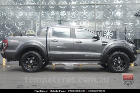 20x9.0 Ballistic Flame on FORD RANGER