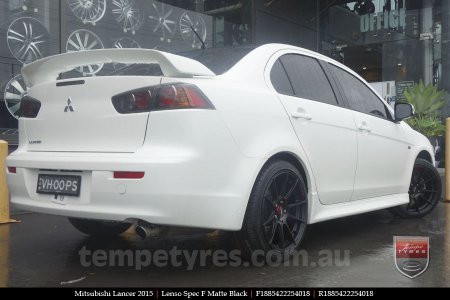 18x8.5 Lenso Spec F MB on MITSUBISHI LANCER