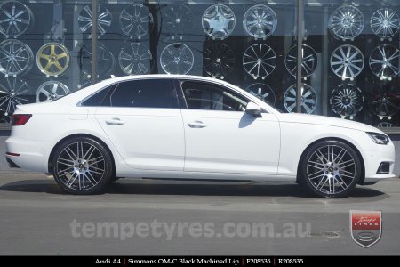 20x8.5 20x10 Simmons OM-C BM on AUDI A4