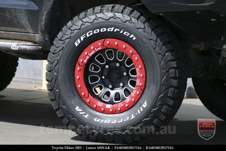 16x8.5 Lenso Max-Monster MWAR on TOYOTA HILUX SR5