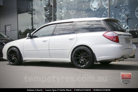 18x8.5 Lenso Spec F MB on SUBARU LIBERTY