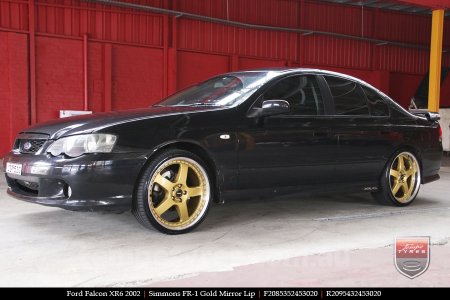 20x8.5 20x9.5 Simmons FR-1 Gold on FORD FALCON