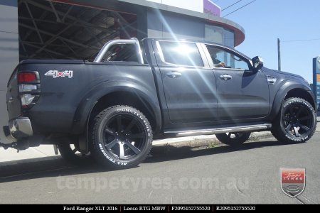 20x9.5 Lenso RTG MBW on FORD RANGER