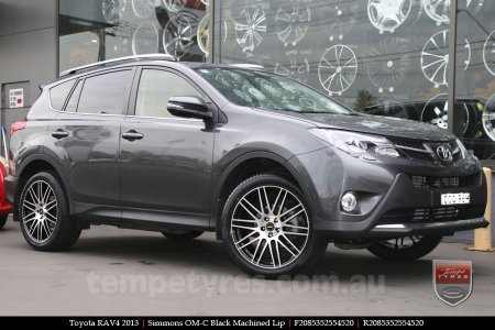 20x8.5 20x10 Simmons OM-C BM on TOYOTA RAV4