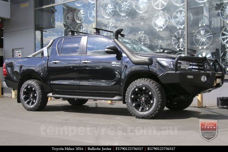 17x9.0 Ballistic Jester on TOYOTA HILUX