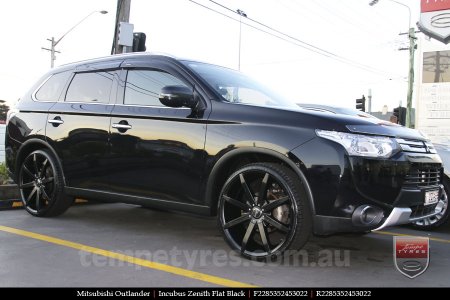 22x8.5 Incubus Zenith - FB on MITSUBISHI OUTLANDER