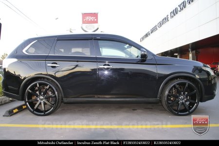 22x8.5 Incubus Zenith - FB on MITSUBISHI OUTLANDER