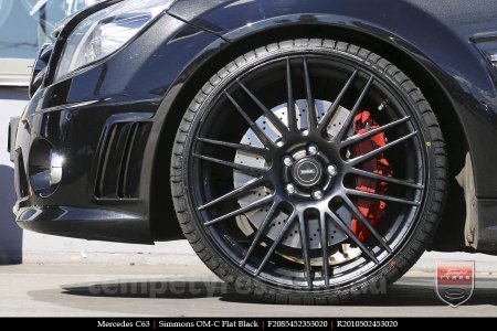 20x8.5 20x10 Simmons OM-C FB on MERCEDES C-Class