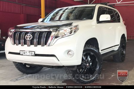 20x9.0 Ballistic Morax on TOYOTA PRADO