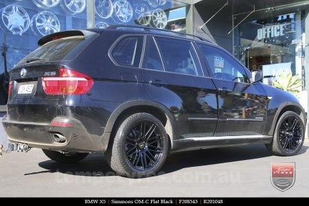 20x8.5 20x10 Simmons OM-C FB on BMW X5