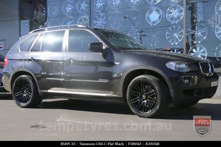 20x8.5 20x10 Simmons OM-C FB on BMW X5