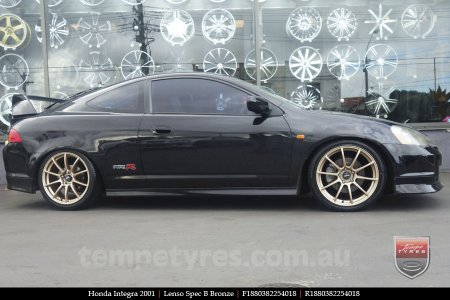 18x8.0 Lenso Spec B MB on HONDA INTEGRA