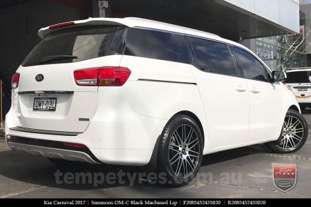 20x8.5 20x10 Simmons OM-C BM on KIA CARNIVAL