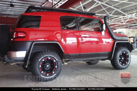 17x9.0 Ballistic Jester on TOYOTA FJ CRUISER