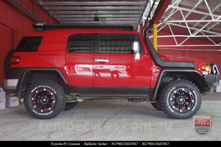 17x9.0 Ballistic Jester on TOYOTA FJ CRUISER