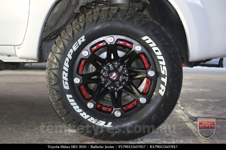 17x9.0 Ballistic Jester on TOYOTA HILUX SR5