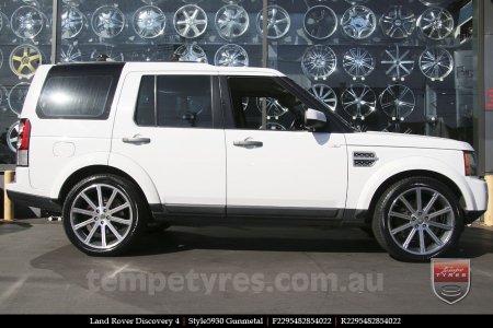 22x9.5 Style5930 Gunmetal on LAND ROVER DISCOVERY