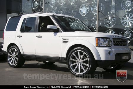 22x9.5 Style5930 Gunmetal on LAND ROVER DISCOVERY