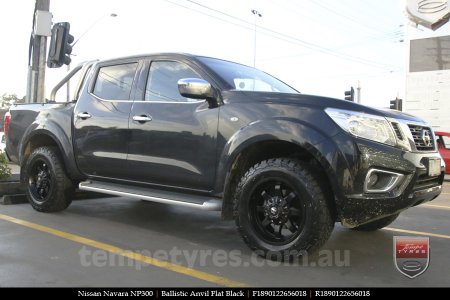 18x9.0 Ballistic Anvil on NISSAN NAVARA NP300