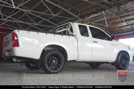 18x8.5 Lenso Spec F MB on TOYOTA HILUX 2WD