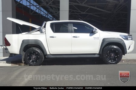 18x9.0 Ballistic Jester on TOYOTA HILUX