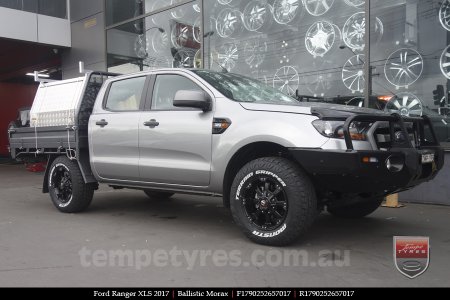 17x9.0 Ballistic Morax on FORD RANGER