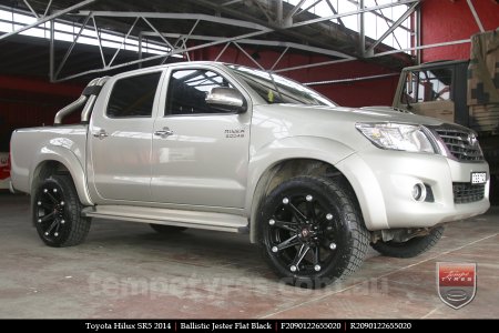 20x9.0 Ballistic Jester on TOYOTA HILUX SR5