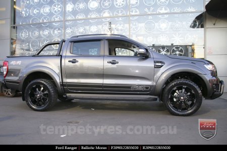 20x9.0 Ballistic Morax on FORD RANGER