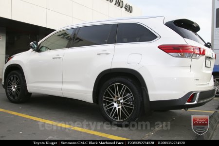 20x8.5 20x10 Simmons OM-C BM on TOYOTA KLUGER