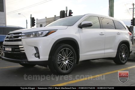 20x8.5 20x10 Simmons OM-C BM on TOYOTA KLUGER