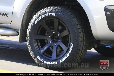 18x9.0 Lenso RTG MBW on FORD RANGER WILDTRAK