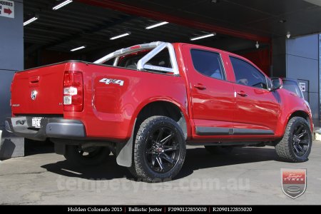 20x9.0 Ballistic Jester on HOLDEN COLORADO