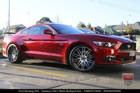 20x8.5 20x10 Simmons OM-C BM on FORD MUSTANG