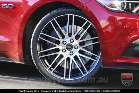 20x8.5 20x10 Simmons OM-C BM on FORD MUSTANG