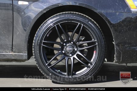 18x8.5 18x9.5 Lenso Spec D MB on MITSUBISHI LANCER