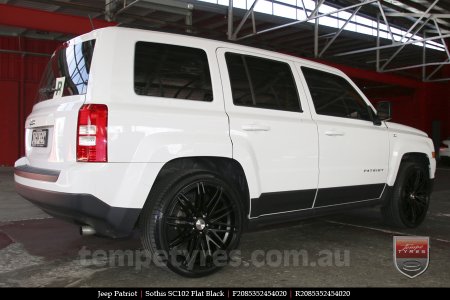 20x8.5 Sothis SC102 FB on JEEP PATRIOT