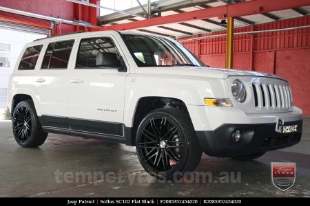 20x8.5 Sothis SC102 FB on JEEP PATRIOT