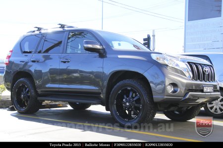 20x9.0 Ballistic Morax on TOYOTA PRADO