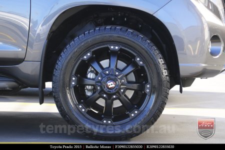 20x9.0 Ballistic Morax on TOYOTA PRADO