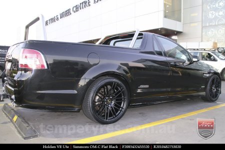 20x8.5 20x10 Simmons OM-C FB on HOLDEN COMMODORE VE