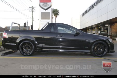 20x8.5 20x10 Simmons OM-C FB on HOLDEN COMMODORE VE